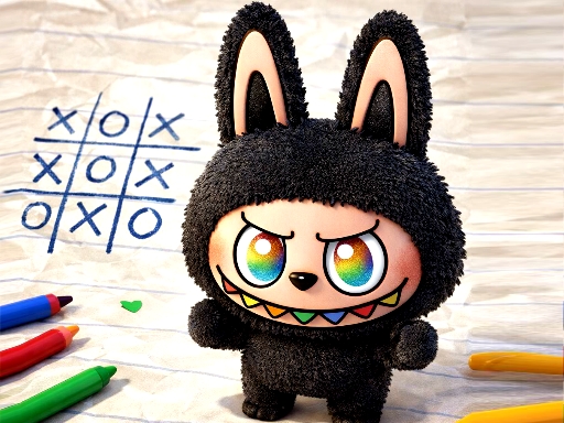 Labubu Tic Tac Toe Puzzle