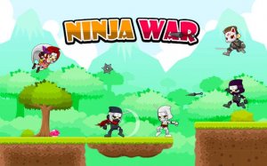 Ninja War: Platformer Battle Online Game