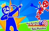 Red Blue Stickman Archery Puzzle