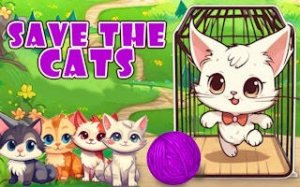 Cat Rescue Physics Puzzle