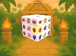Fruit Mahjong 3D Online Puzzle Game