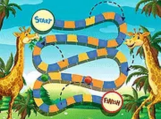 Giraffes Jungle Race