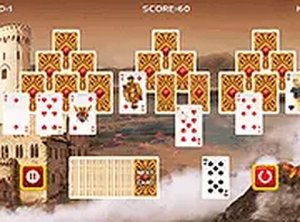 Castle Card Peaks Solitaire Challenge