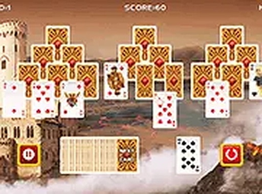 Castle Card Peaks Solitaire Challenge