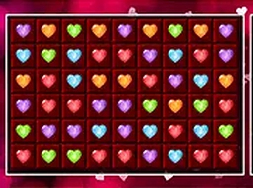 Gem Hearts: Classic Puzzle Fun