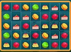 New Year Puddings Match - Online Match3 Puzzle Game
